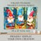 ArtSkills® Brilliant Art Gnomes Stretched Canvas Diamond Painting Kit